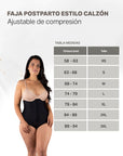 Faja Postparto Estilo Calzón Ajustable Doble Capa