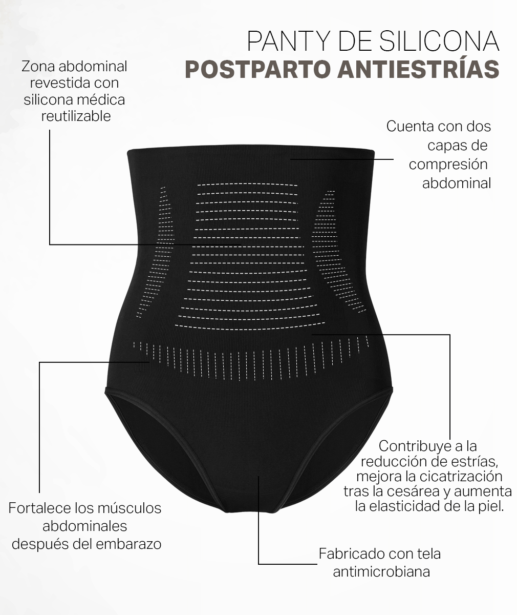 Panty de Silicona para Estética Posparto