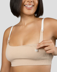 Bralette de Lactancia con Tela Texturizada