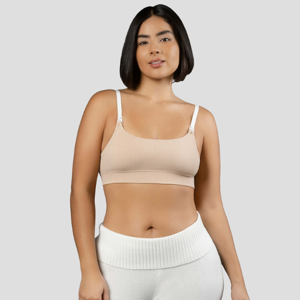 Bralette de Lactancia con Tela Texturizada