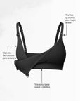 Bralette de Lactancia con Tela Texturizada