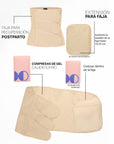 Faja Luxury de Postparto Envoltura Abdominal