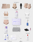 Parto Natural y Cesárea Kit Postparto Luxury