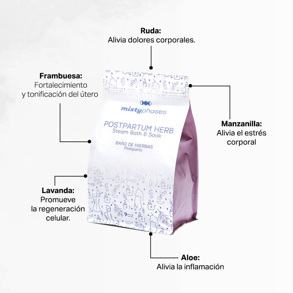 Hierbas para Baño Postparto 3 Pack