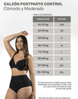 Pack de 3 Calzónes Postparto Control Cómodo y Moderado